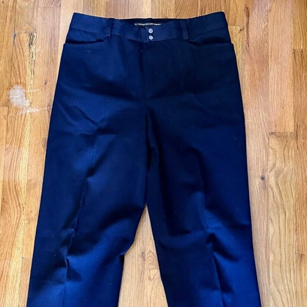 Company Ellen Tracy Size 4 Black Dress Pants Cotton Spandex Stretch